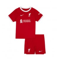 Liverpool Fotballklær Hjemmedraktsett Barn 2023-24 Kortermet (+ korte bukser)